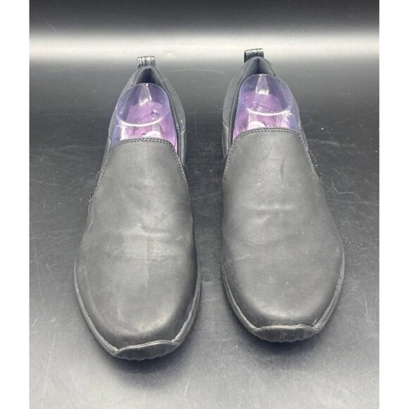 Women’s Ryka Echo Slip On Black Fabric Rubber Casual Comfort Shoe Sz 11 - Picture 2 of 13